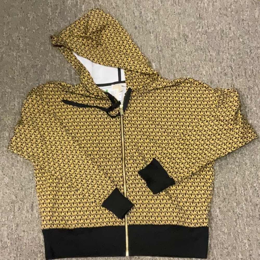 NWT Michael Kors Logo Hoodie - L